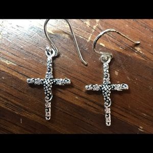 Cross Earrings.